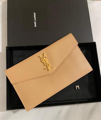 Ysl Envelope clutch Beige 