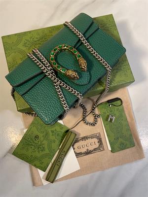 Gucci dionysus green super mini 16.5cm 