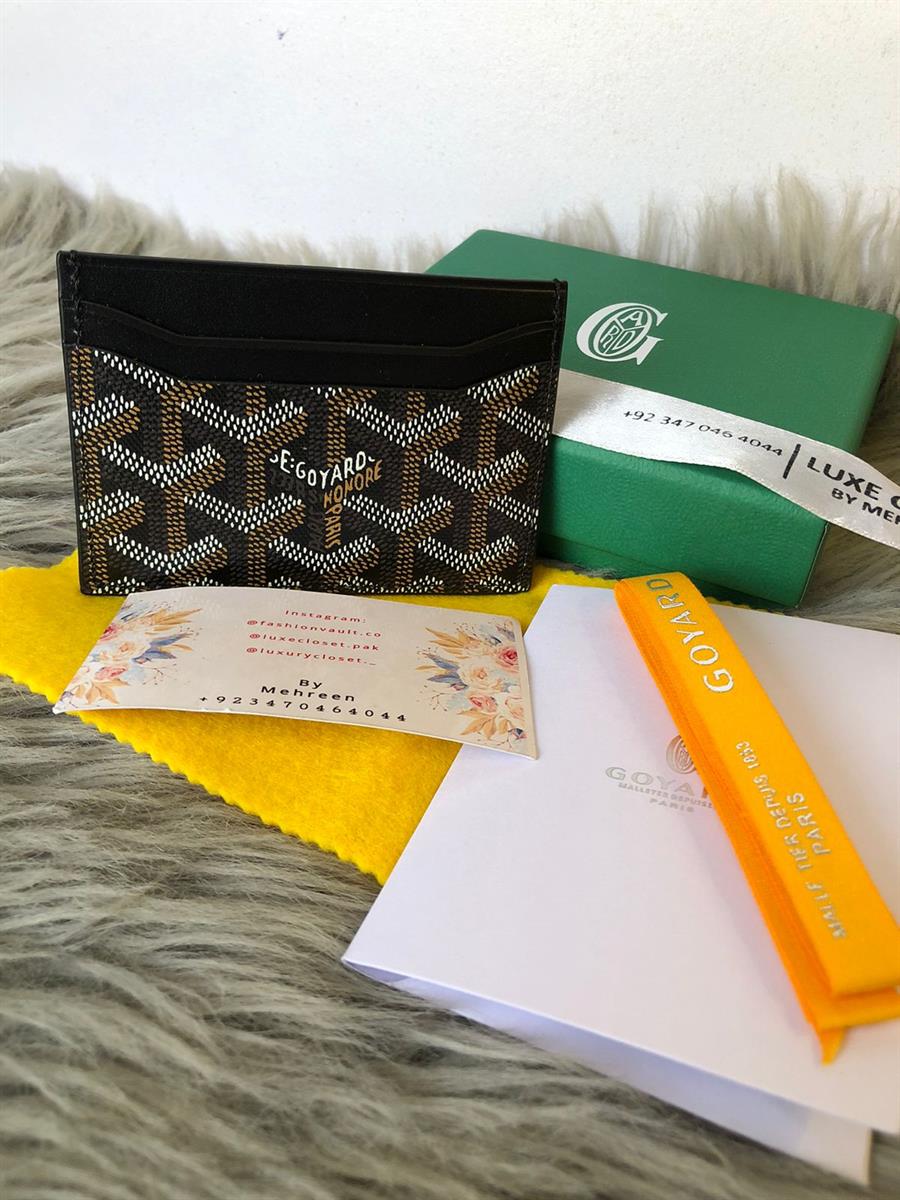 Goyard Cardholder brown - With complete packaging in Pakistan for Rs.  16000.00