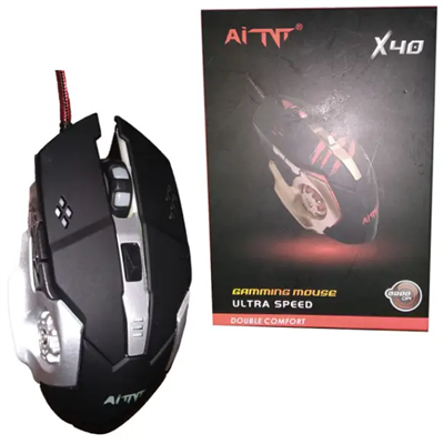 AiTnt X40 Wired Gaming Mouse Ultra Speed