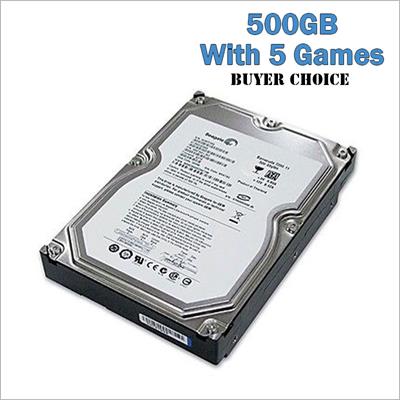 Desktop Game Drive 500GB Full Of Games Hard Disk internal Drive Buyer Choice 5 Games