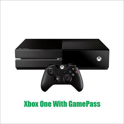 Microsoft Xbox One Console 500GB with Game Account Original Wire Controller - Black