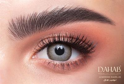 Dahab Color Lens Lumirere Hazel - With Traveling Kit