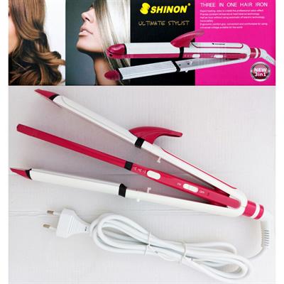 Shinon Hair Straightener 3 in 1 8088