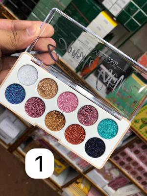 Seven Cool 10in1 glitter eyeshadow palette