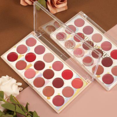 Miss Rose 18 color lip palette