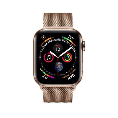 iWATCH SERIES 4, 44MM COLOUR GOLD MILANESE LOOP