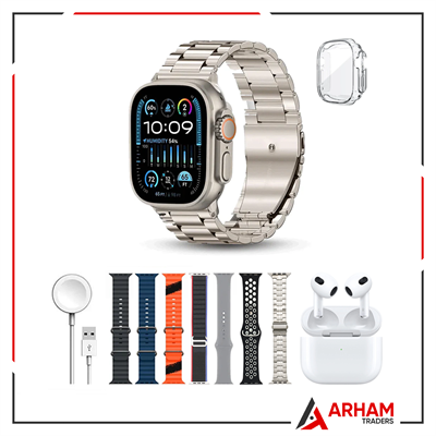 Imported - Smart Watch - i20 Ultra 10 in 1 - 2.3 Inch
