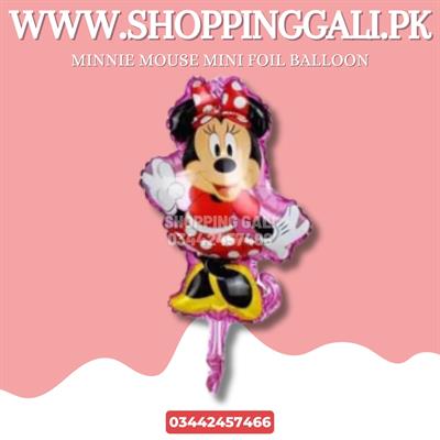 MINNIE MOUSE FOIL BALLOON IN MINI SIZE ( 14 INCH )