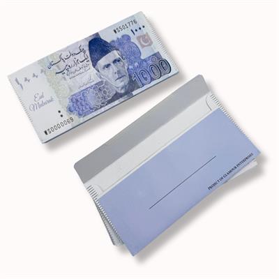 CELEBRATE EID IN STYLE! FUN & FUNCTIONAL 1000 NOTE EID ENVELOPES (SHOPPING GALI)