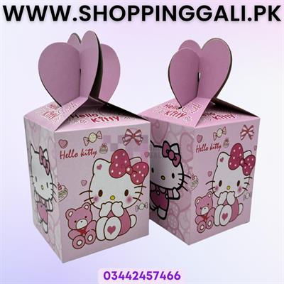 HELLO KITTY GOODY BOX - PACK OF 10 GOODY BOX - HELLO KITTY THEME GOODY BOX