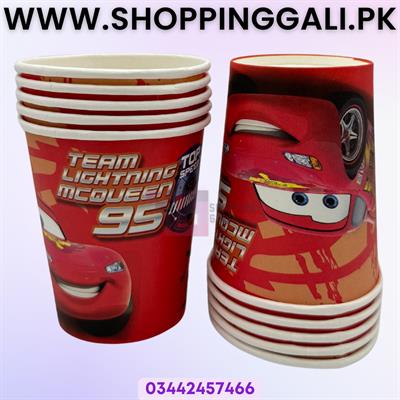 CARS PAPER CUPS ( PACK OF 10 PAPER CUPS )