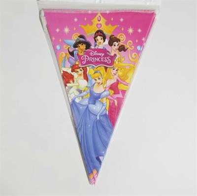 Princess Theme Flags Banner - 12 Inch Height - Buntings - Girls Theme - Pack Of 10 Buntings