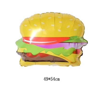 BURGER FOIL BALLOON ( 49 CM X 54 CM )