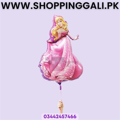 Large Sleeping Beauty Princess Foil Balloon - 35 Inch - Balloon Decoration Items - Pink - Girls - Pack Of 1
