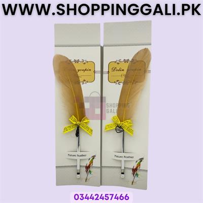 PACK OF 2 NIKKAH PEN - GOLDEN FUR NIKKAH PEN