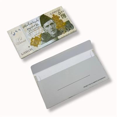 CELEBRATE EID IN STYLE! FUN & FUNCTIONAL 500 NOTE EID ENVELOPES (SHOPPING GALI)