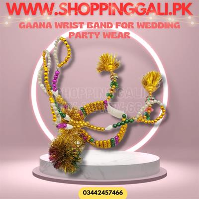 BEAUTIFUL BRIDAL GAANA WRIST BAND IN MULTICOLORS FOR WEDDING CEREMONY