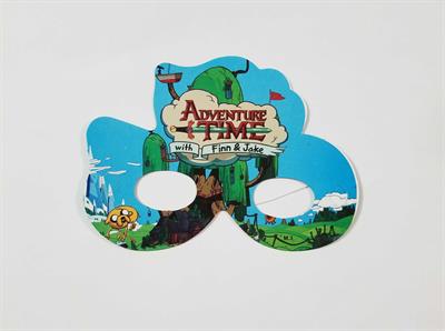 ADVENTURE TIME PAPER MASKS ( PACK OF 10 PAPER MASKS )