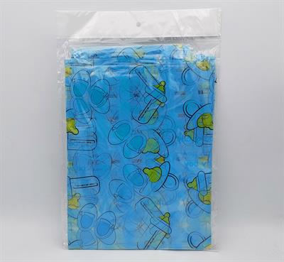 BABY BOY TABLE COVER FOR TABLE DECORATION ( 74 INCH X 28 INCH )