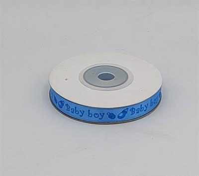 BABY BOY RIBBON ROLL FOR GIFT DECORATION ( 10 METERS LENGTH )