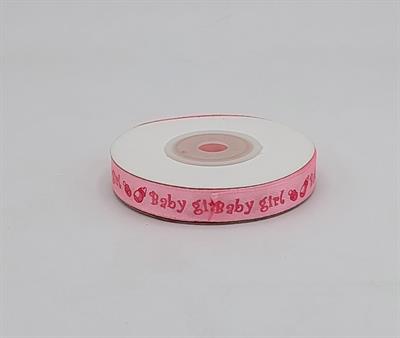 BABY GIRL RIBBON ROLL FOR GIFT DECORATION ( 10 METERS LENGTH )