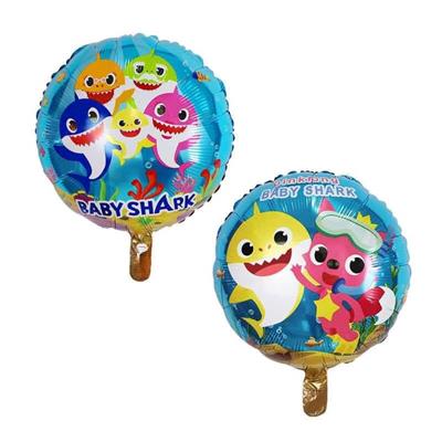 BABY SHARK FOIL BALLOON FOR PARTY DECORATION ( PACK OF 2 )