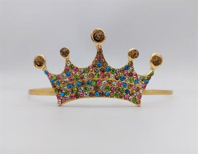 MULTICOLORS CROWN METAL TIARA CROWN PERFECT FOR PARTY WEAR