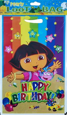 DORA THE EXPLORER THEME GOODY BAGS ( PACK OF 10 GOODY BAGS )