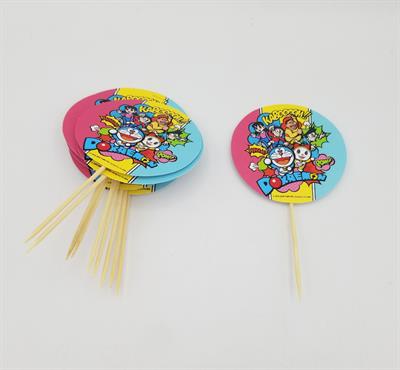 DORAEMON CUPCAKE TOPPERS ( PACK OF 10 CUPCAKE TOPPERS )