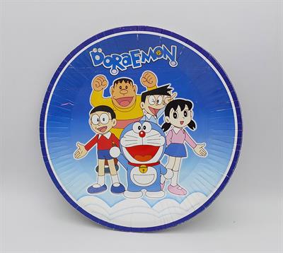 DORAEMON THEME PAPER PLATES ( PACK OF 10 PAPER PLATES )