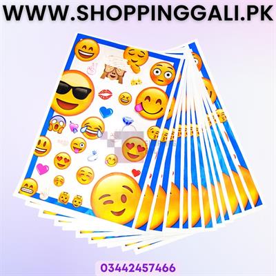 EMOJI THEME GOODY BAGS - PACK OF 10 GOODY BAGS - EMOJI GOODY BAGS