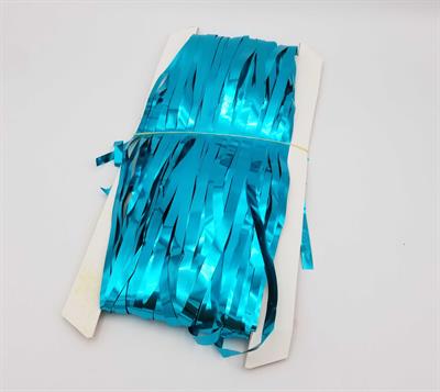 TURQUOISE COLOR FOIL CURTAINS PARTY DECORATION BACKDROP ( 30 INCH X 70 INCH )