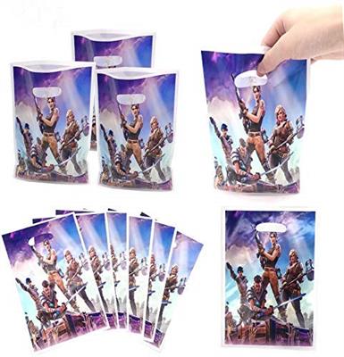 FORTNITE THEME GOODY BAGS ( PACK OF 10 GOODY BAGS )