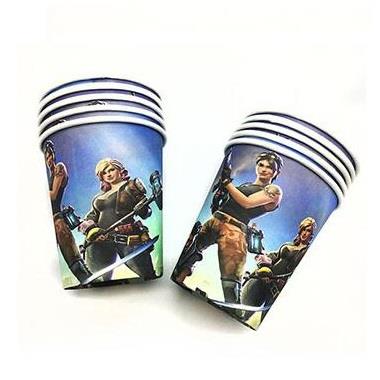 FORTNITE PAPER CUPS ( PACK OF 10 PAPER CUPS )