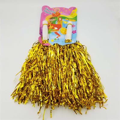 GOLDEN COLOR CHEERING SQUAD POM POM ( SET OF 2 POM POM )