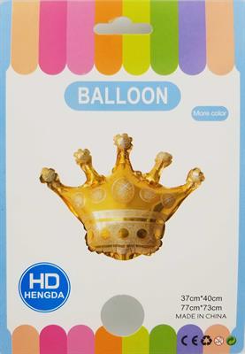 GOLDEN CROWN FOIL BALLOON ( 26 INCH IN SIZE )