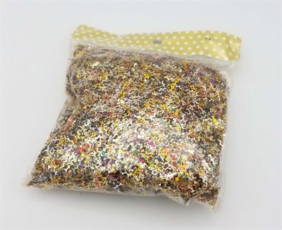 MULTICOLORS CUT CONFETTI PACK FOR BALLOONS FILLING