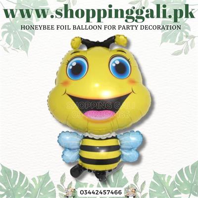 HONEYBEE FOIL BALLOON NEW DESGIN ( 30 INCH X 19 INCH )