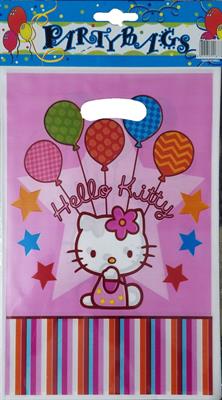 HELLO KITTY GOODY BAGS BALLOON - PACK OF 10 GOODY BAGS - HELLO KITTY THEME GOODY BAGS