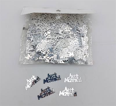 JUST MARRIED CONFETTI PACK FOR LETTERS AND CARDS