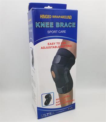 KNEE BRACE - SPORT CARE - EASY TO USE ADJUSTABLE SETTING - REPLICATING NATURAL KNEE MOVEMENT