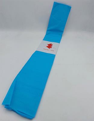 LIGHT BLUE COLOR CREPE PAPER SHEETS FOR PARTY DECORATION