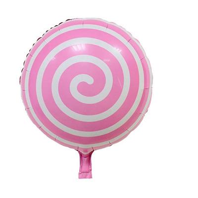 LOLLIPOP FOIL BALLOON IN BABY PINK COLOR ( 18 INCH SIZE )