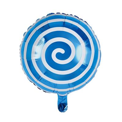 LOLLIPOP FOIL BALLOON IN BLUE COLOR ( 18 INCH SIZE )