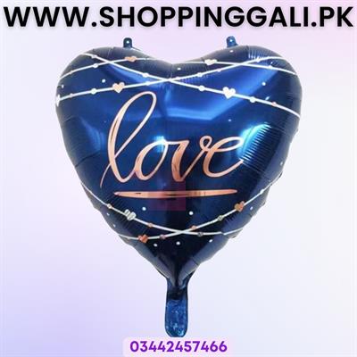 LOVE FOIL BALLOON - ANNIVERSARY FOIL BALLOON - HEART FOIL BALLOON