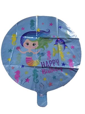 MERMAID FOIL BALLOON 1 PCS MERMAID THEME FOIL BALLOON