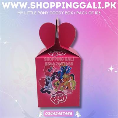 MY LITTLE PONY GOODY BOX ( PACK OF 10 GIFT BOXES )