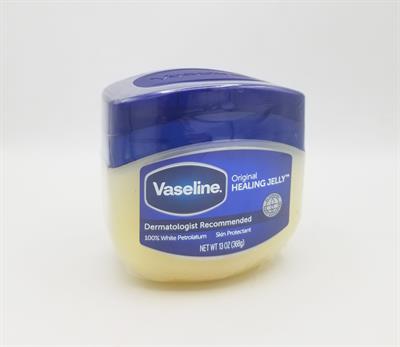 VASELINE ORIGINAL HEALING JELLY ( 100% WHITE PETROLATUM ) SKIN PROTECTANT