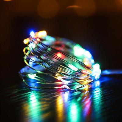 MULTICOLORS BATTERY OPERATED SEEDS FAIRY LIGHT FOR ROOM DECORATION